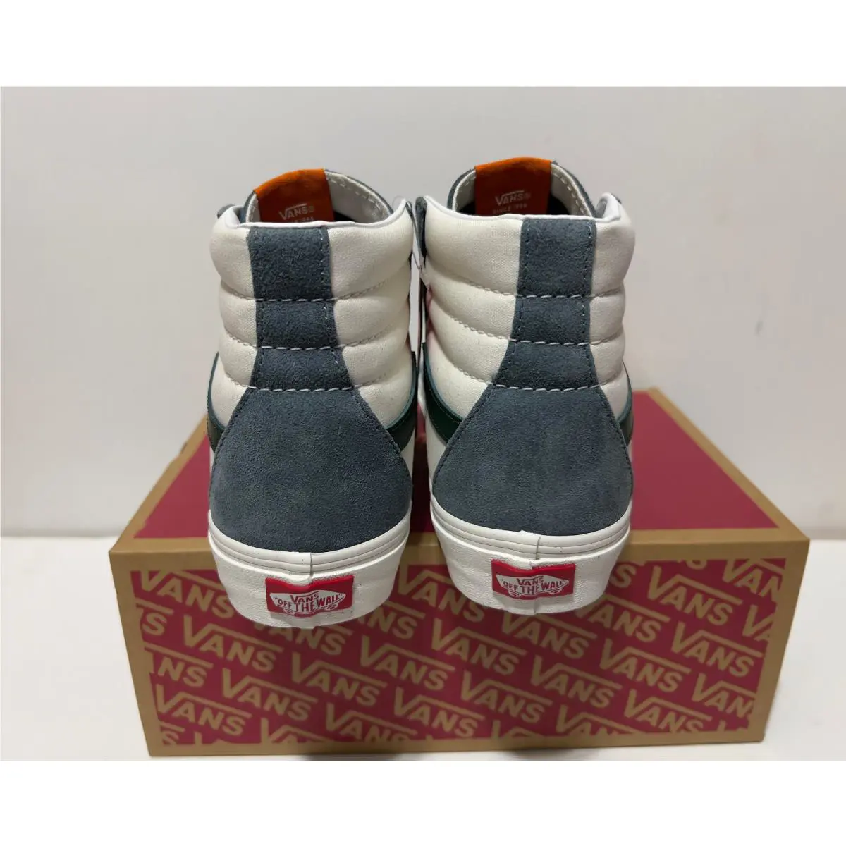 Vans shoes - VANS Hi - SK8HI - Blue/green 4