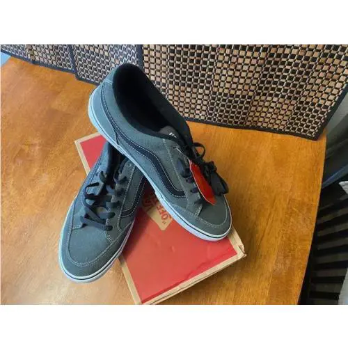 Vans shoes - VANS Bearcat - Bearcat - VN000DT2CWE - CHARCOAL, WHITE, BLACK 1