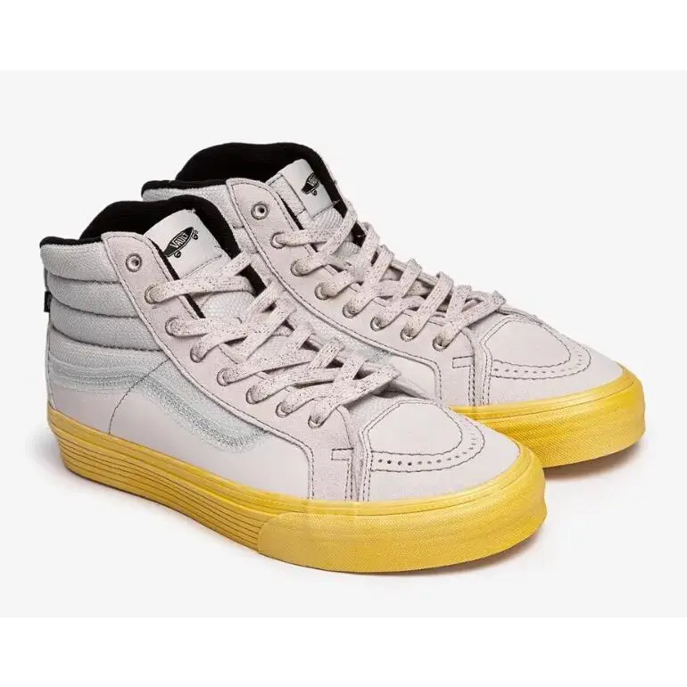 Vans shoes - VANS Sk8-Hi Notchback Split VR3 LX - VN0A5FBHLTG - Light Grey/Sulfur 0
