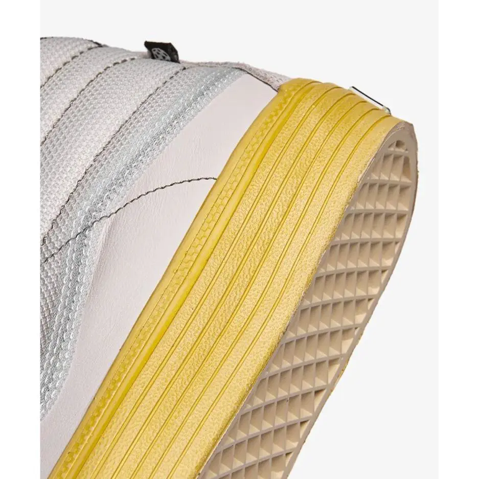 Vans shoes - VANS Sk8-Hi Notchback Split VR3 LX - VN0A5FBHLTG - Light Grey/Sulfur 3