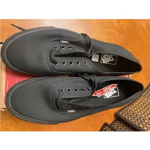 Vans shoes - VANS Authentic Mono - Authentic Mono - VN0A38EMQ9C - Black 4