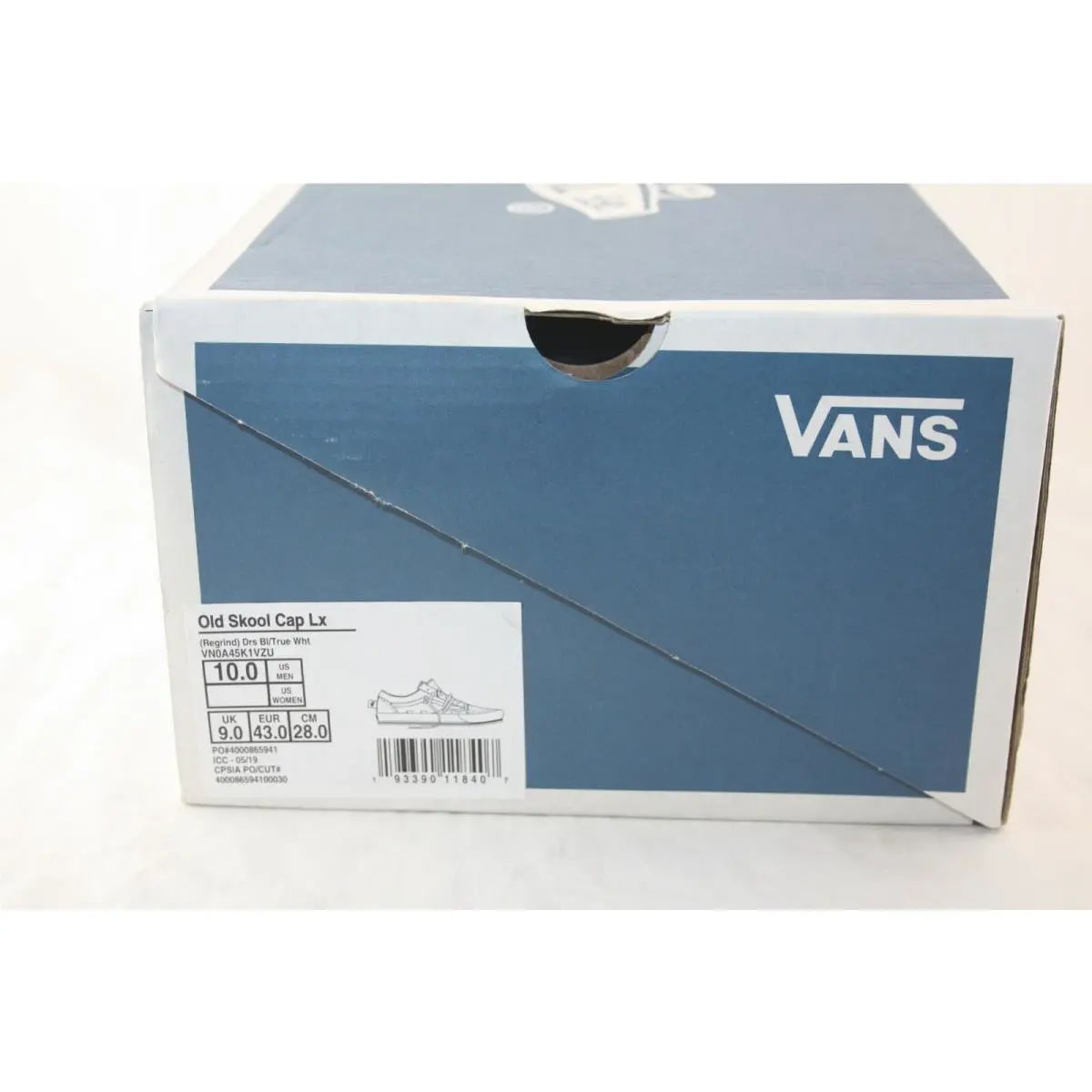 Vans shoes - VAULT - VAULT - VN0A45K1VZU - DRESS BLUES & TRUE WHITE 7