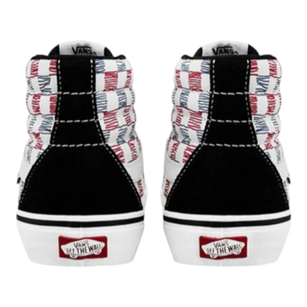 Vans shoes - VANS Sk8-Hi - VN0A45JD2MB - Black, White, Red and Blue 7