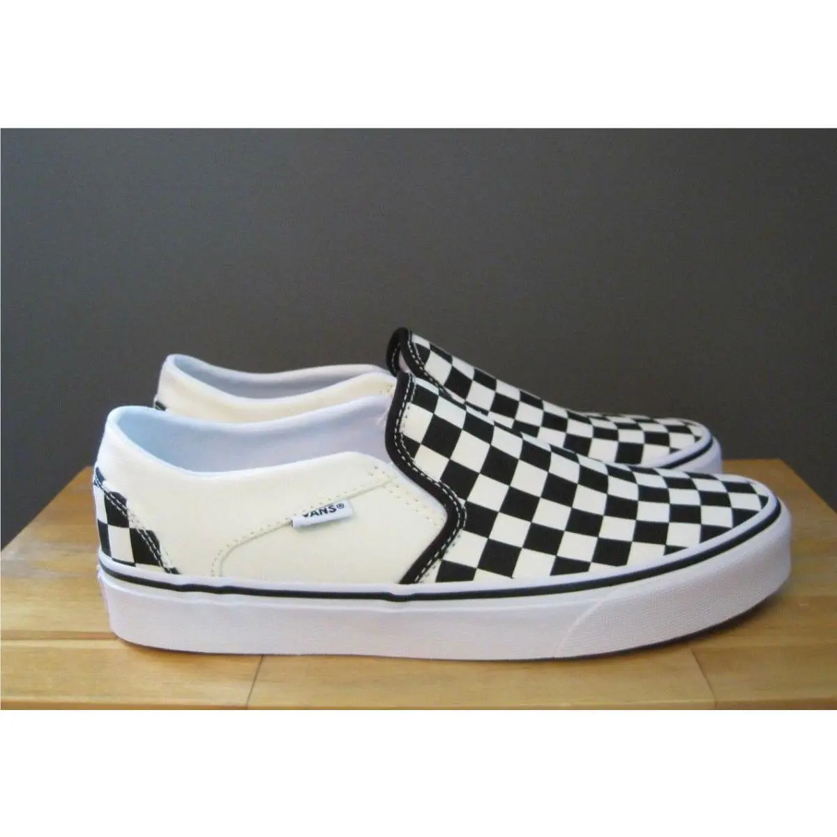 Vans shoes - Checkerboard - Checkerboard - Black / (Off) White 1