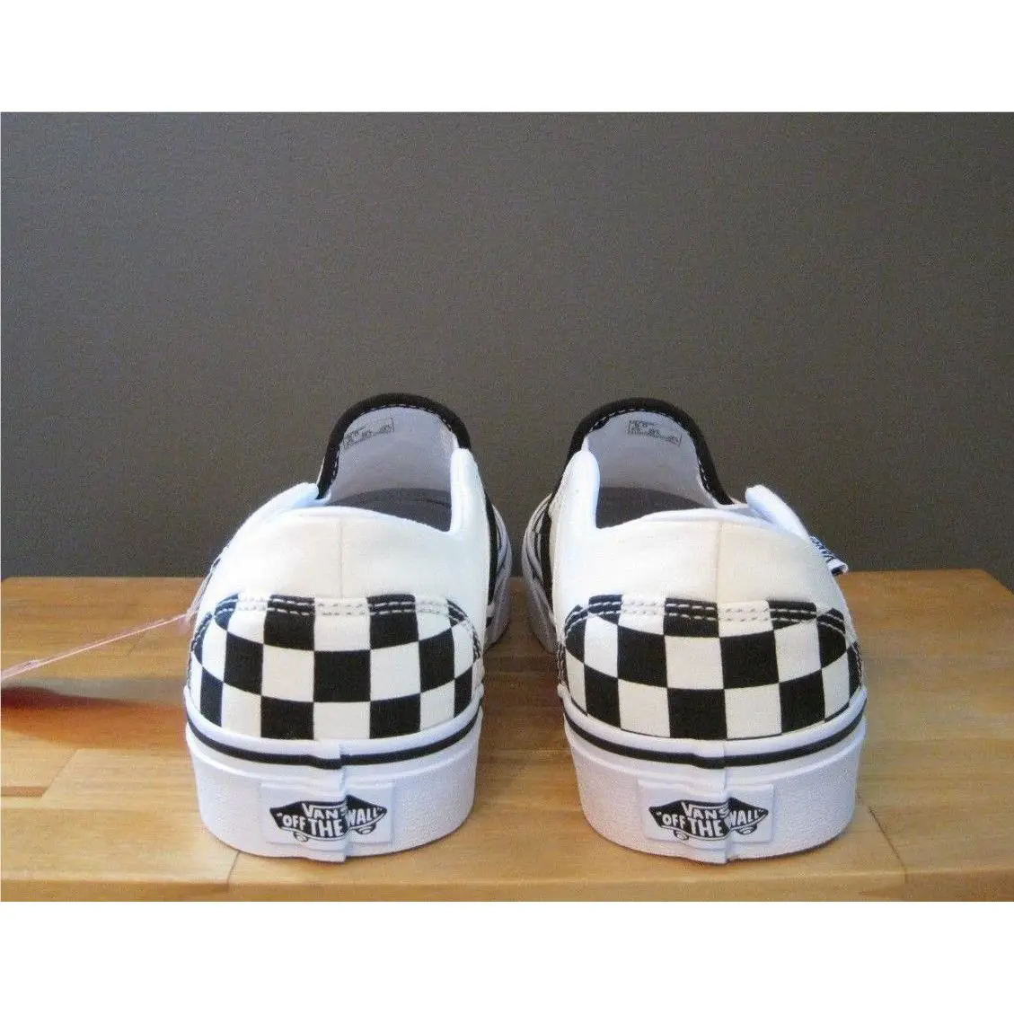 Vans shoes - Checkerboard - Checkerboard - Black / (Off) White 5