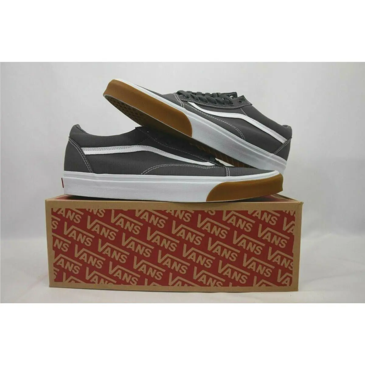 Vans shoes - VN0A38G1UJI - VN0A38G1UJI - Gray, Manufacturer: (Gum Bumper) Pewter/True 10