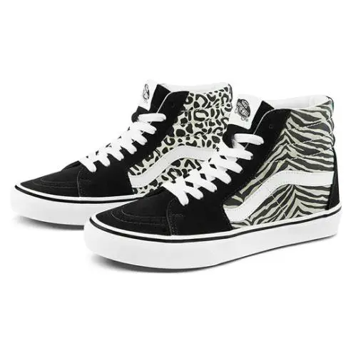 Vans shoes - Sk8 Hi - VN0A32QG9XB - Black, Beige 16