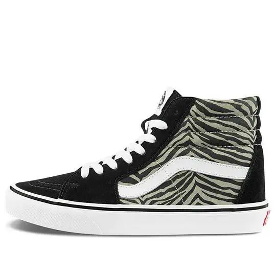 Vans shoes - Sk8 Hi - VN0A32QG9XB - Black, Beige 17
