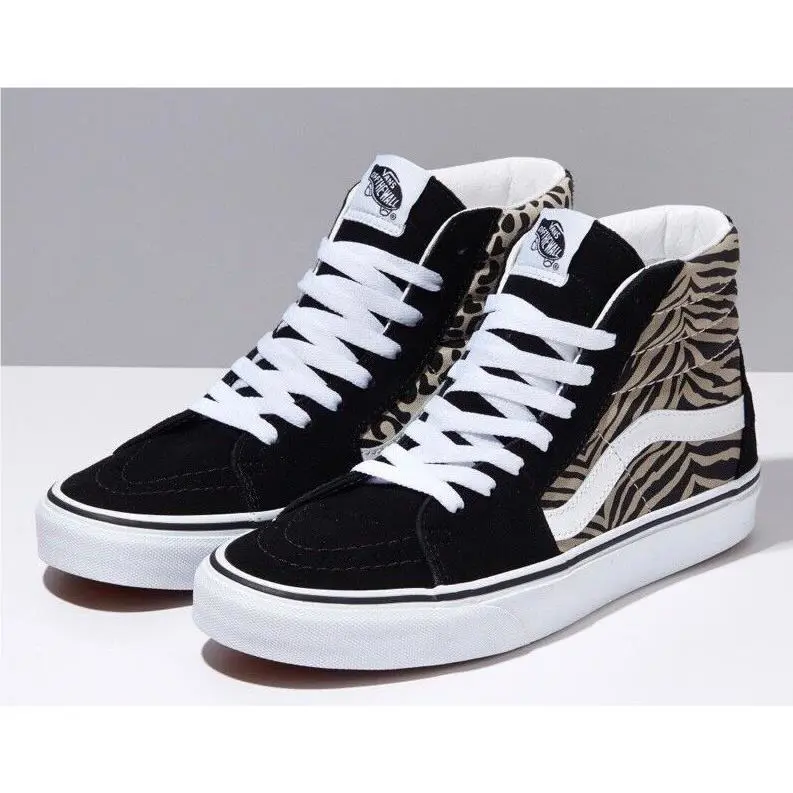 Vans shoes - Sk8 Hi - VN0A32QG9XB - Black, Beige 8