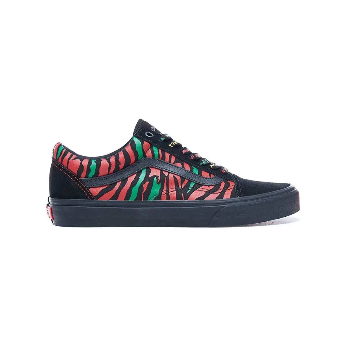 Vans Unisex Old Skool Atcq A Tribe Called Quest Black Skate Shoes Mens 5.5 - Purple