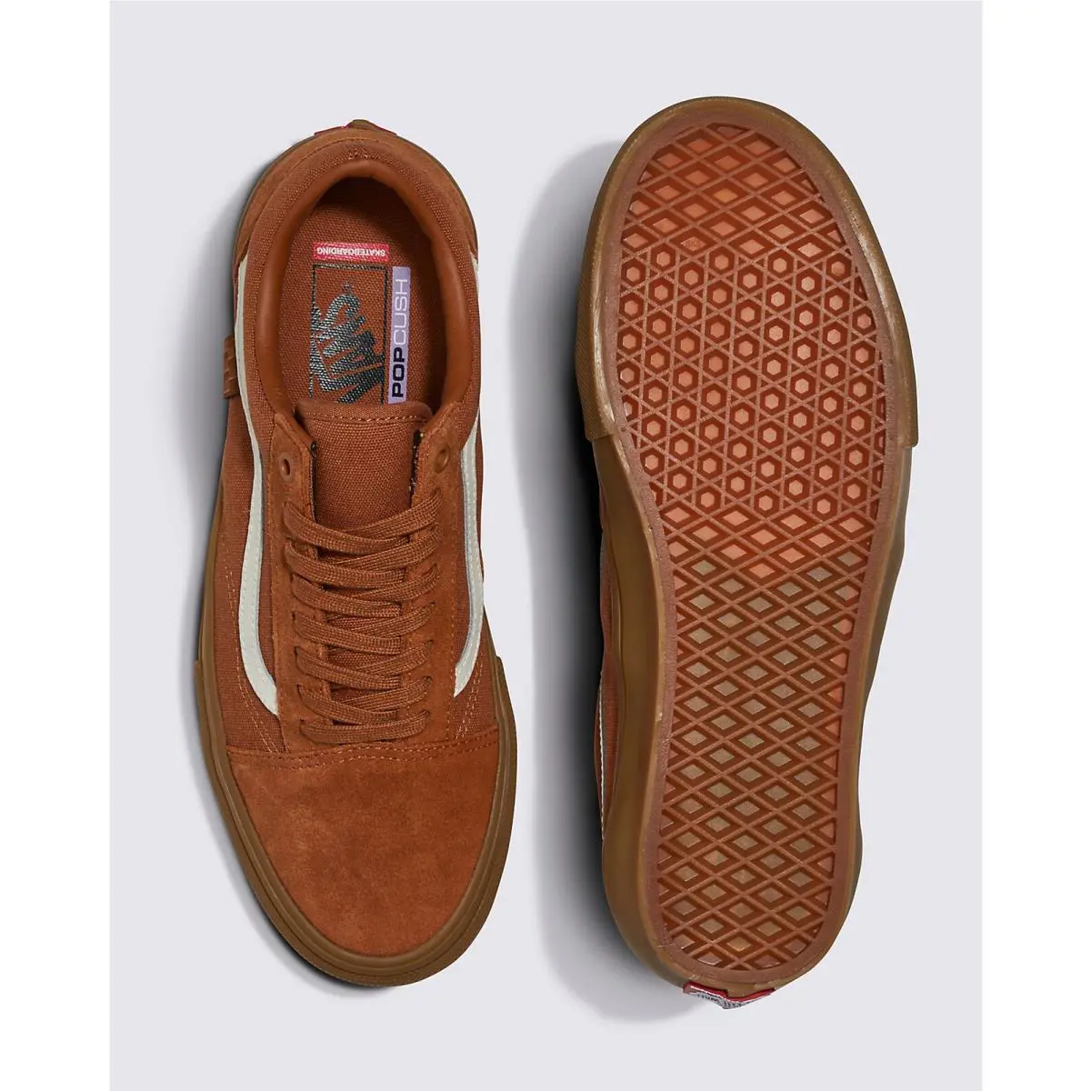 Vans shoes - VANS - VN0A5FCBB7G - Brown/Gum 1