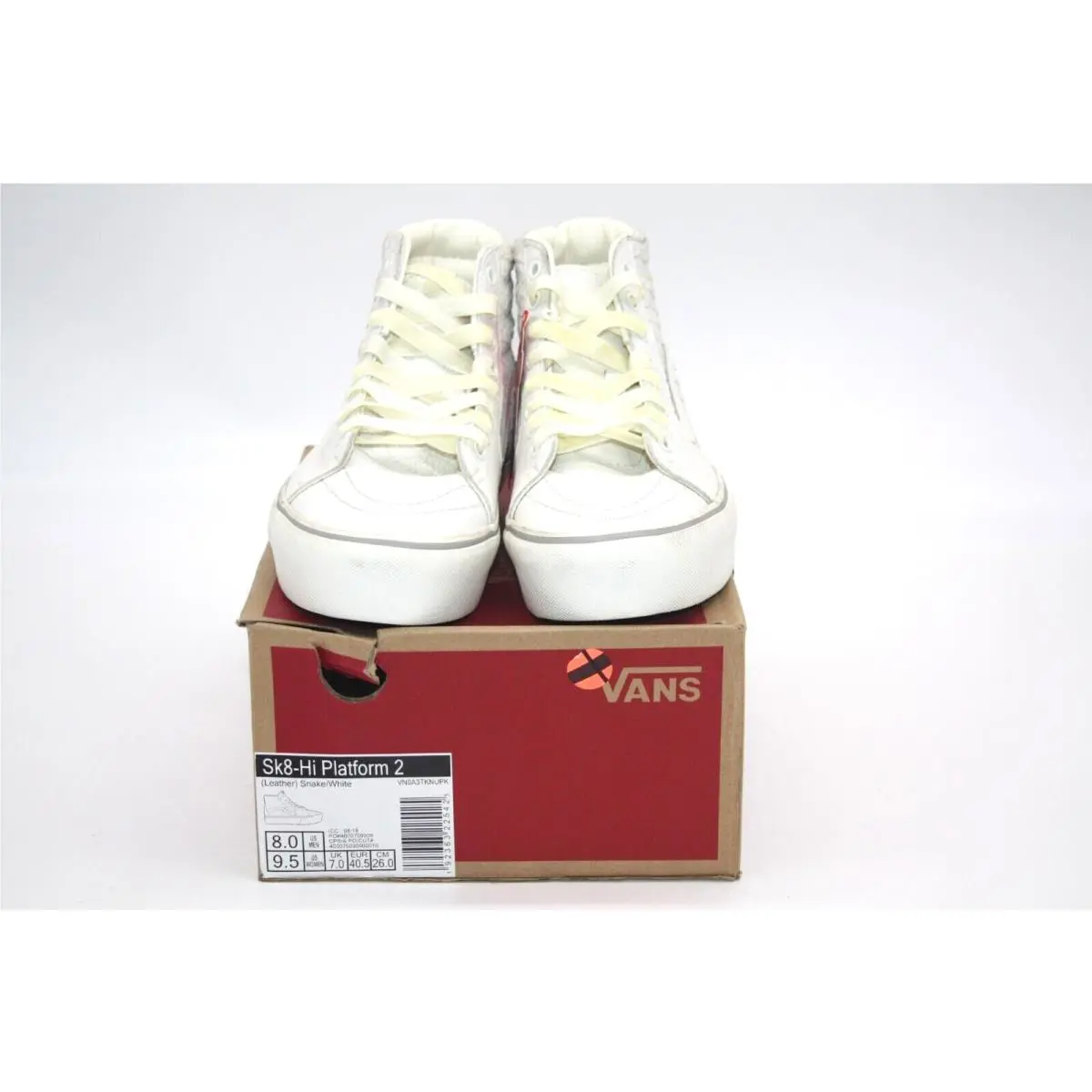 Vans shoes - VANS Sk8-Hi - VN0A3TKNUPK - White 3
