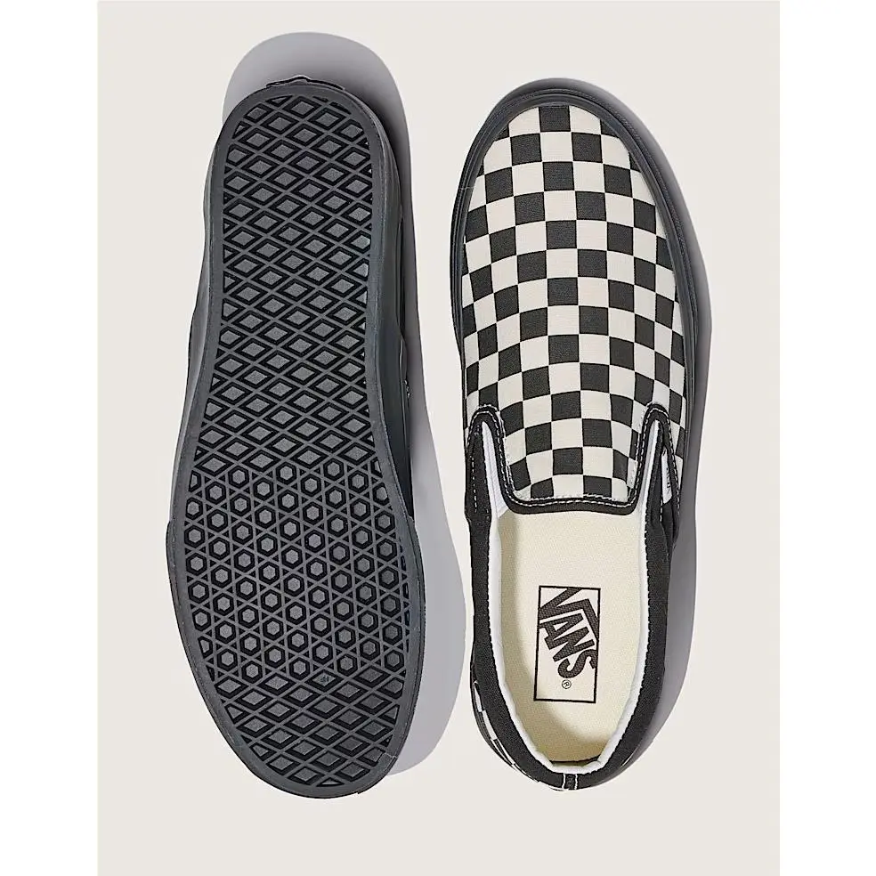 Vans shoes - VANS Classic Slip-On - Classic - BLACK/OFF WHITE 29