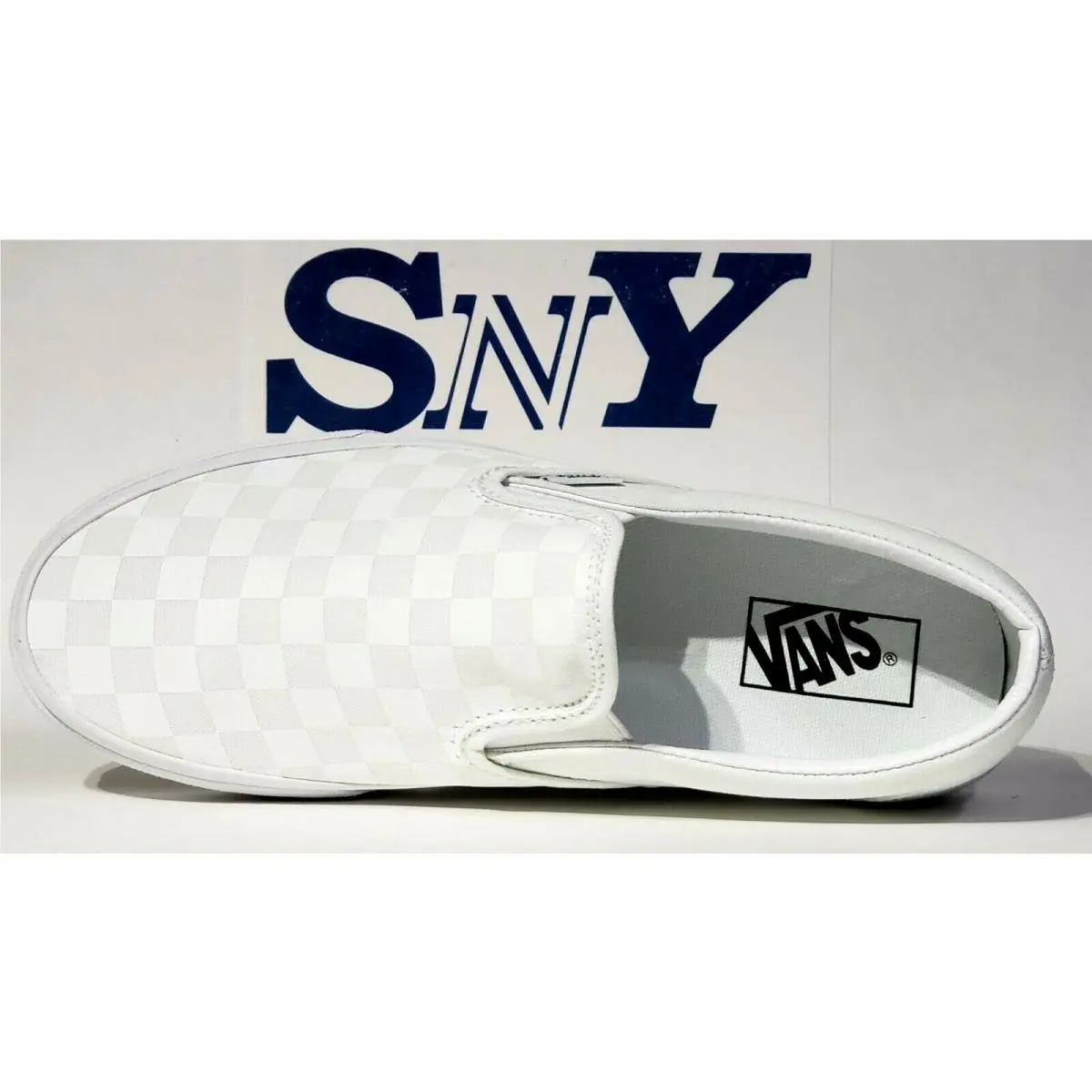 Vans shoes - VANS Classic Slip-On - Classic - BLACK/OFF WHITE 24
