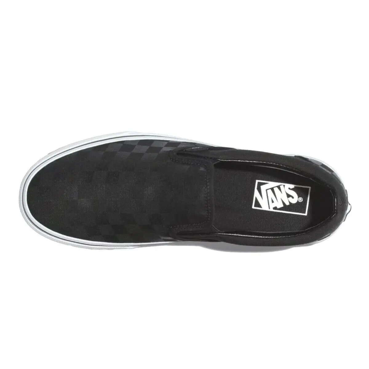 Vans shoes - VANS Classic Slip-On - Classic - BLACK/OFF WHITE 26