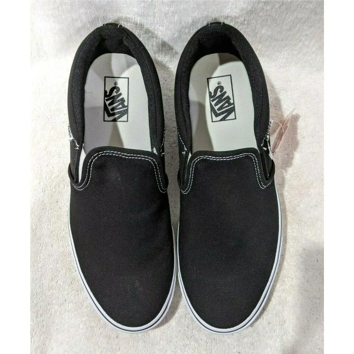 Vans shoes - VANS Asher - Asher - VN000SEQ187 - Black/White 0
