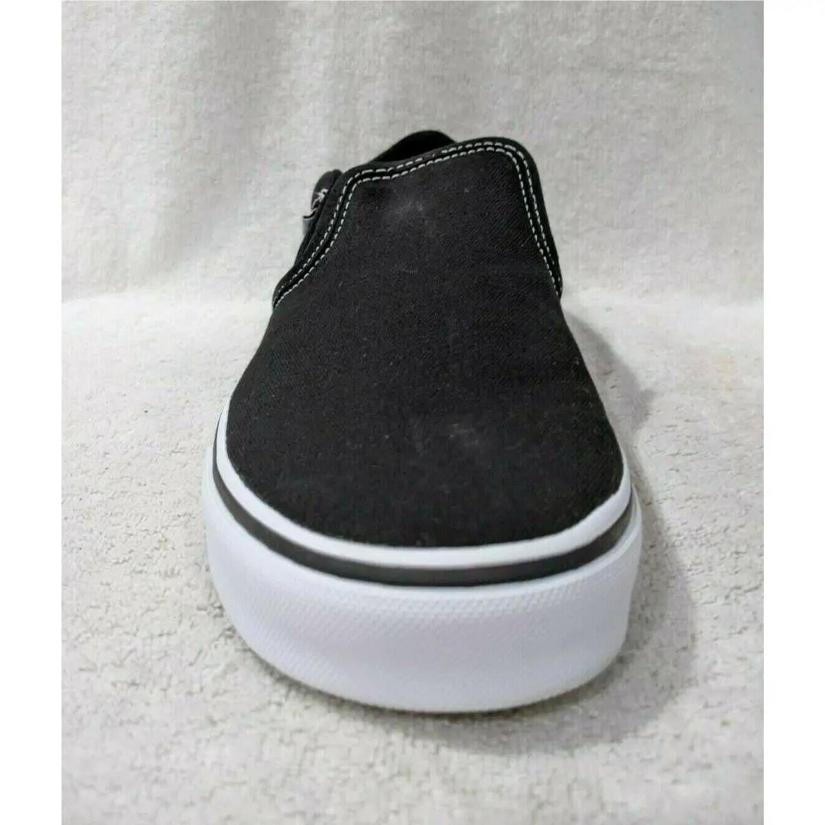 Vans shoes - VANS Asher - Asher - VN000SEQ187 - Black/White 2