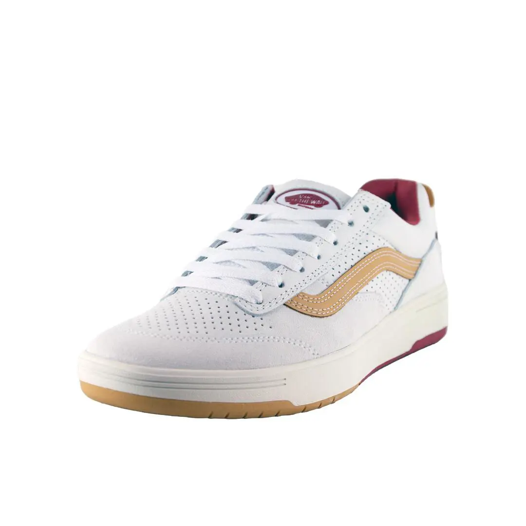 Vans Zahba Vintage Sport Sneakers White/multi Skate Shoes - White/Multicolor