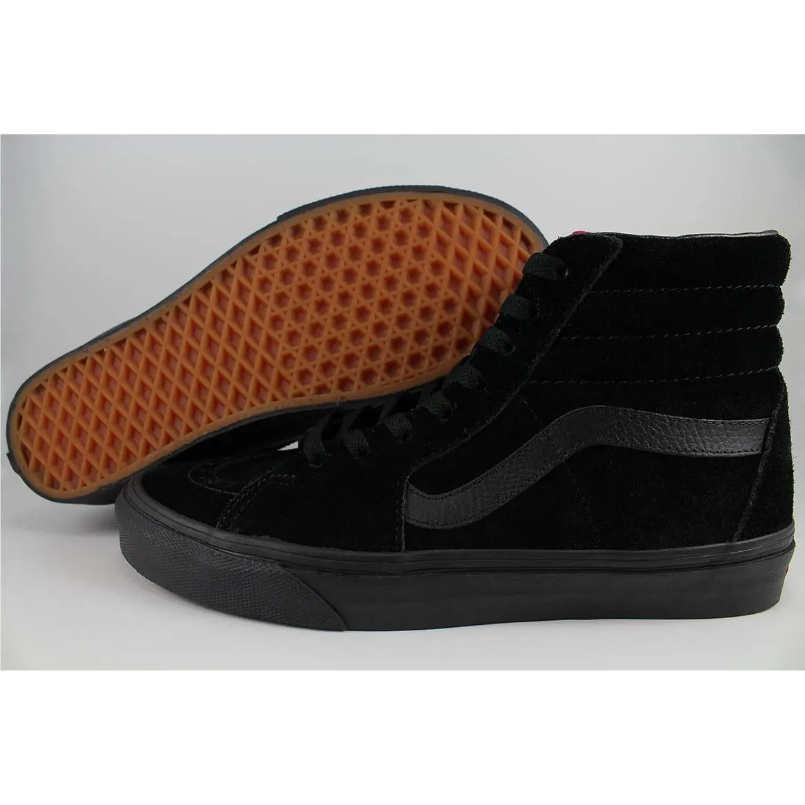 Vans shoes - Sk8-Hi - Black, Full way: Black/Black 8