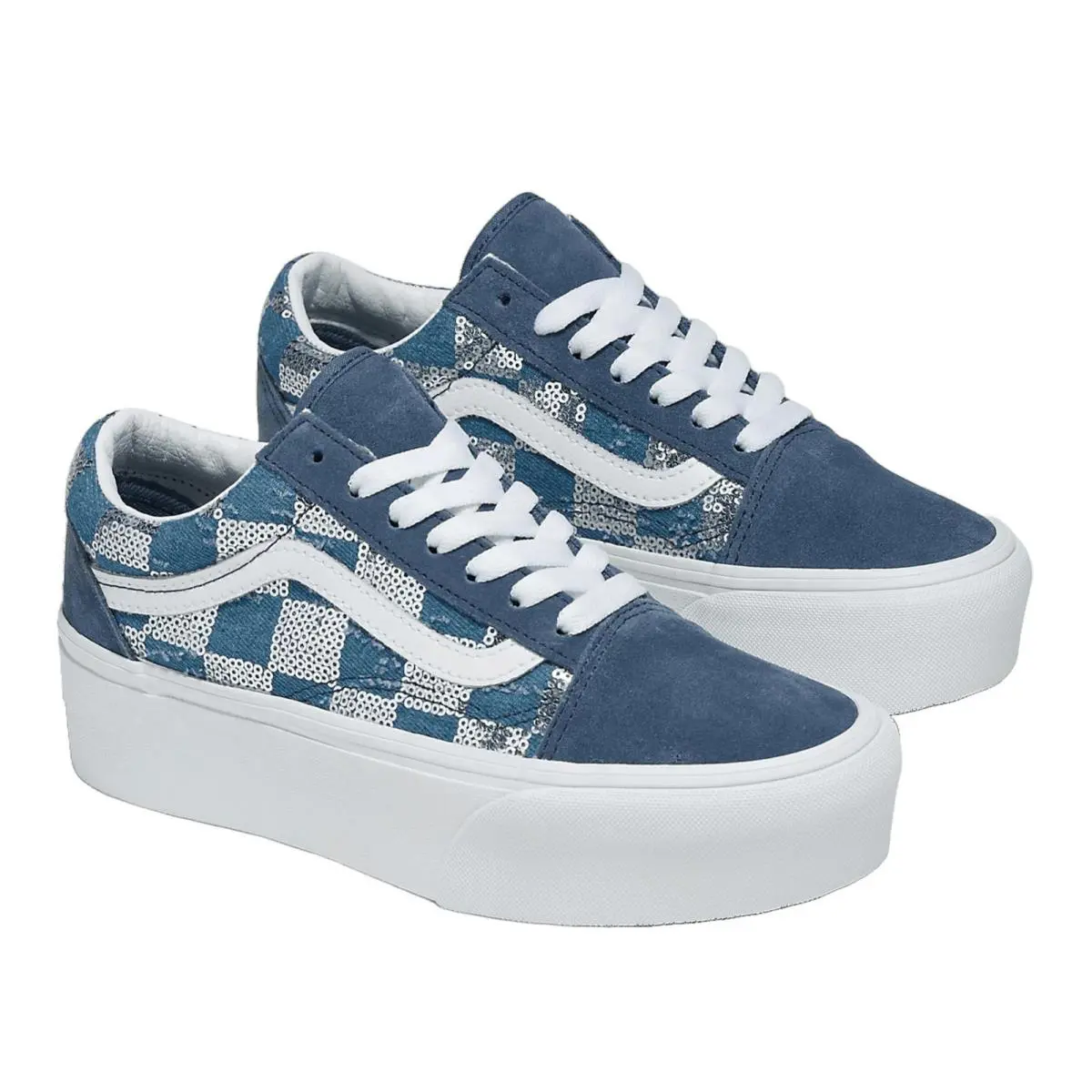 Vans shoes - Glimmr Check/Vintage Indigo 0