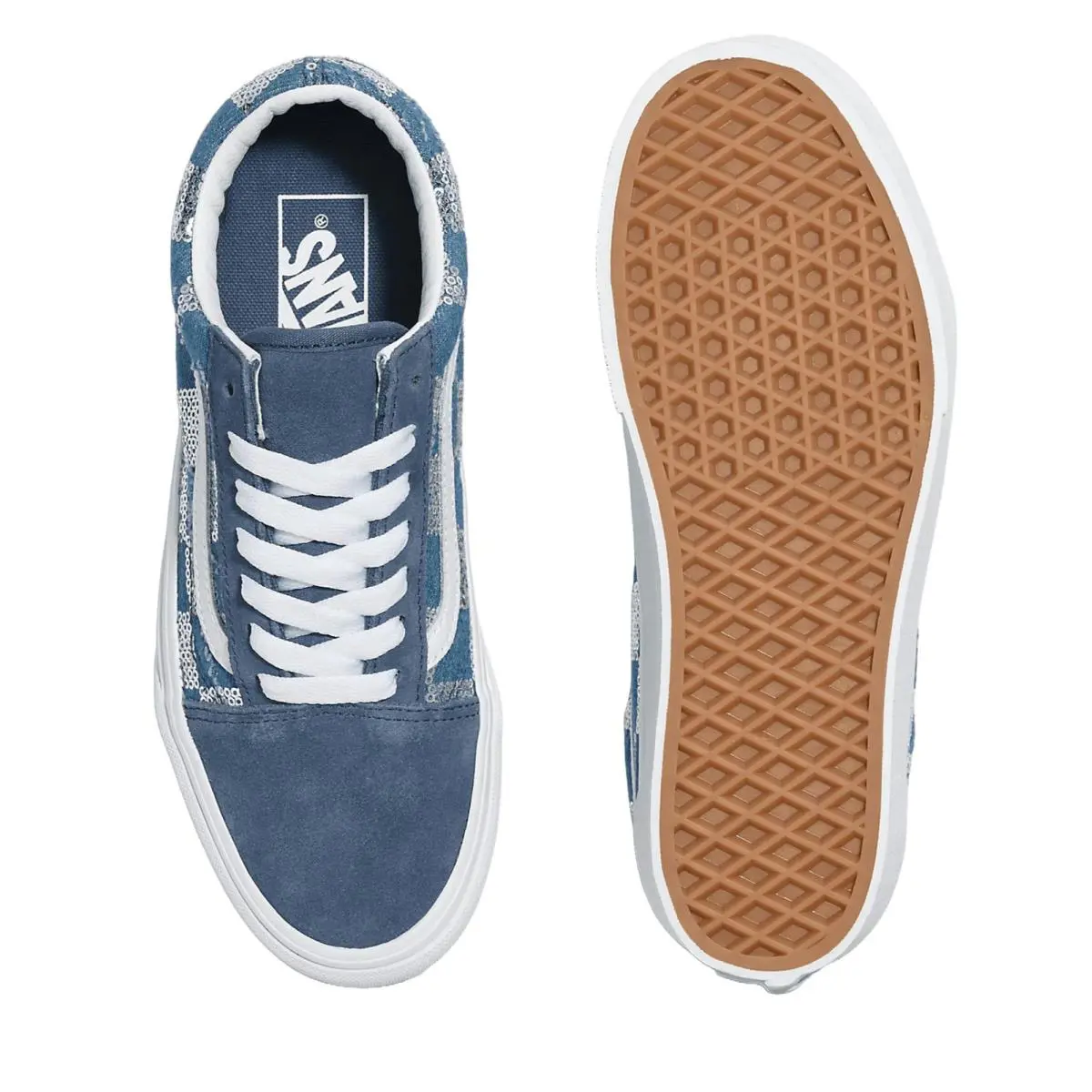 Vans shoes - Glimmr Check/Vintage Indigo 1