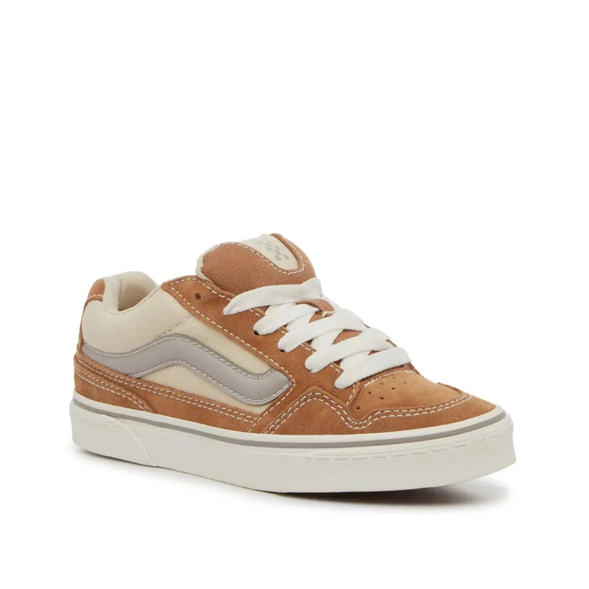 Woman`s Fashion Sneakers Vans Caldrone Sneaker - Dark Brown