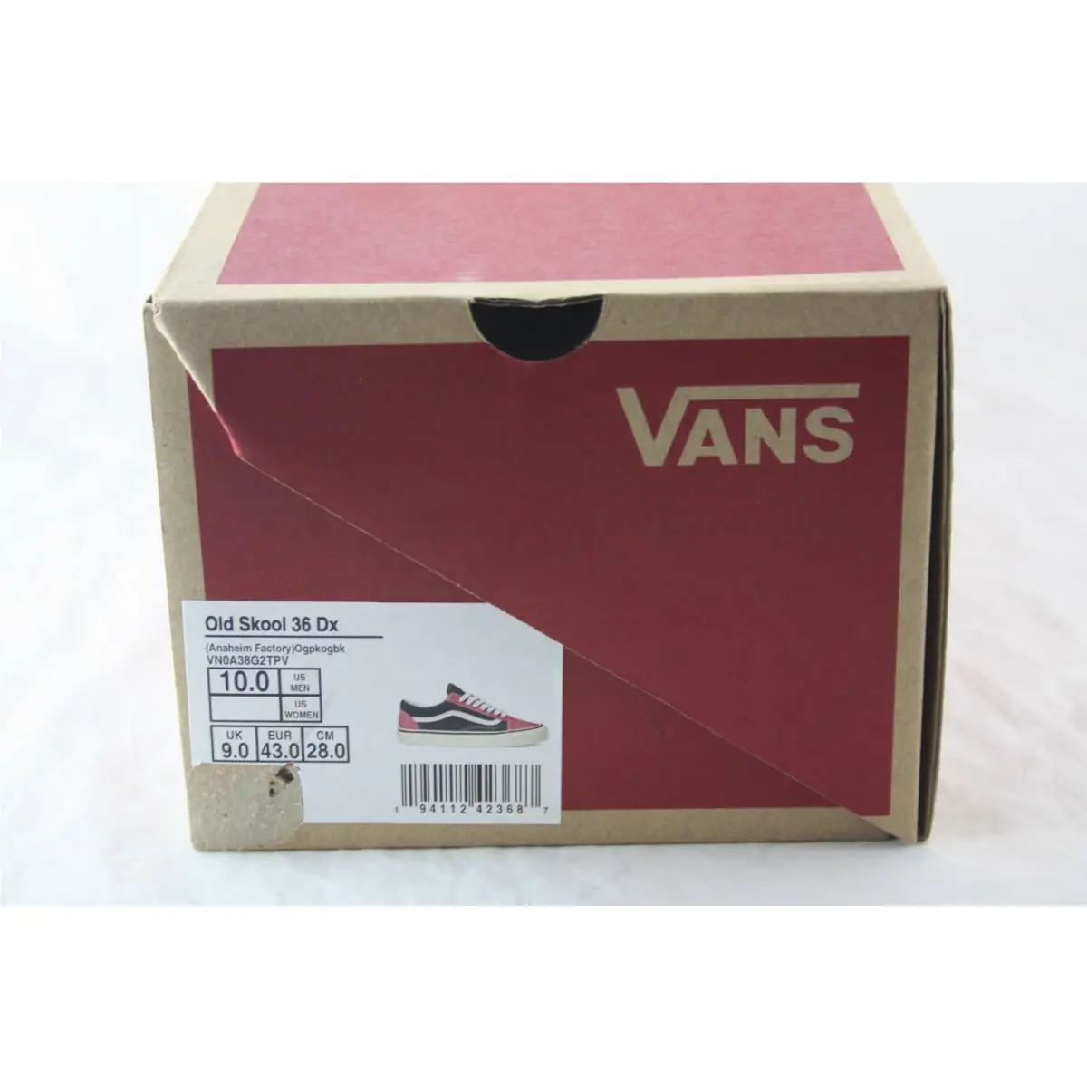 Vans shoes - 36 Dx - VN0A38G2TPV - OG Pink/OG Black 5