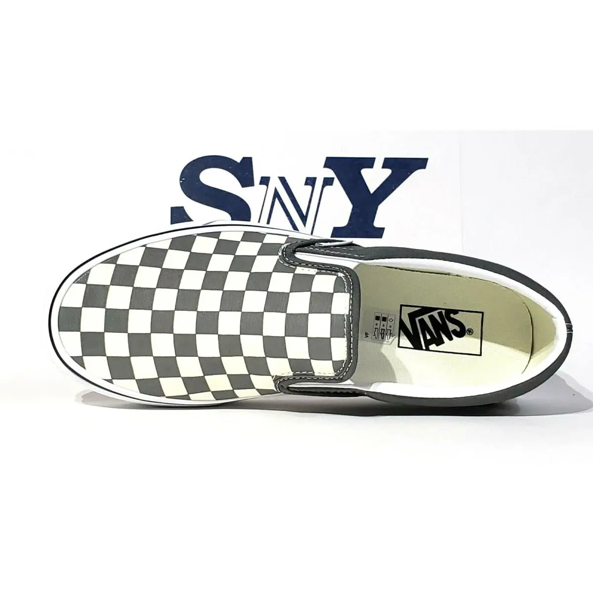 Vans shoes - VANS Slip On - Slip - Pewter/White 2