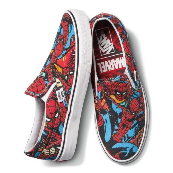 Vans shoes - VANS Classics - Classics - Red, Blue, White 5