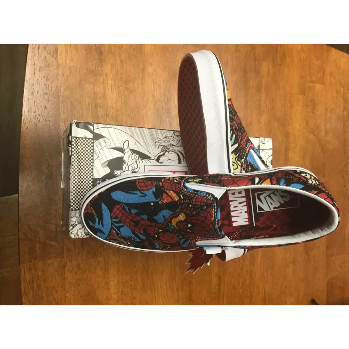 Vans shoes - VANS Classics - Classics - Red, Blue, White 0