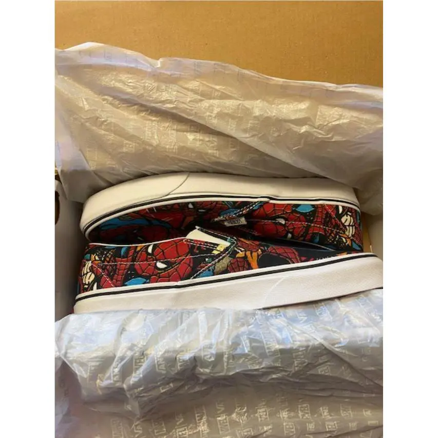 Vans shoes - VANS Classics - Classics - Red, Blue, White 2