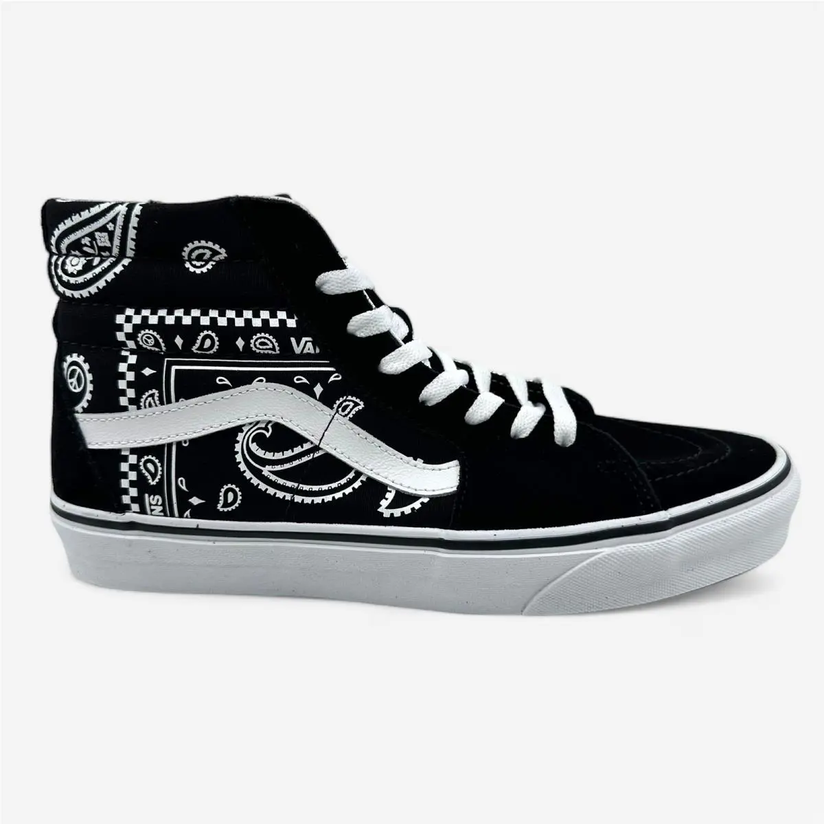 Vans shoes - VN0A5JMJB0E - VN0A5JMJB0E - Black, Manufacturer: (Peace Paisley) Black True White 5
