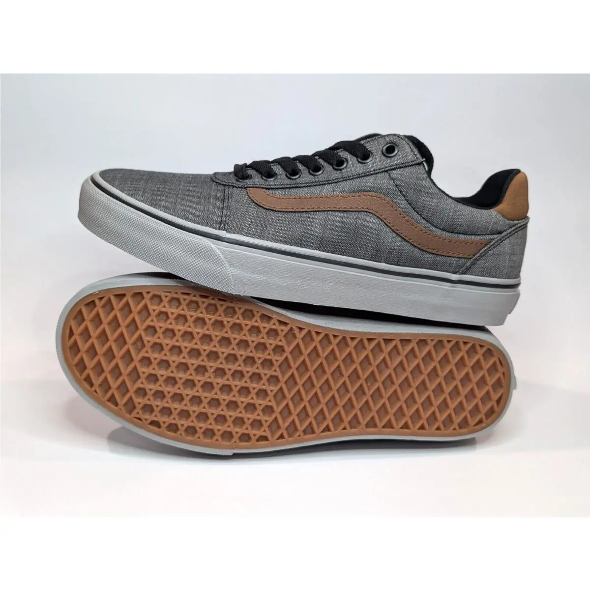 Vans shoes - Vans Ward Deluxe - Ward Deluxe - VN0A3WLHN42 - Black/Grey 2