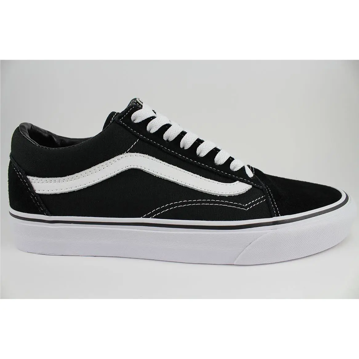 Vans shoes - Old Skool - Old Skool - Black, Full way: Black/(White) 0