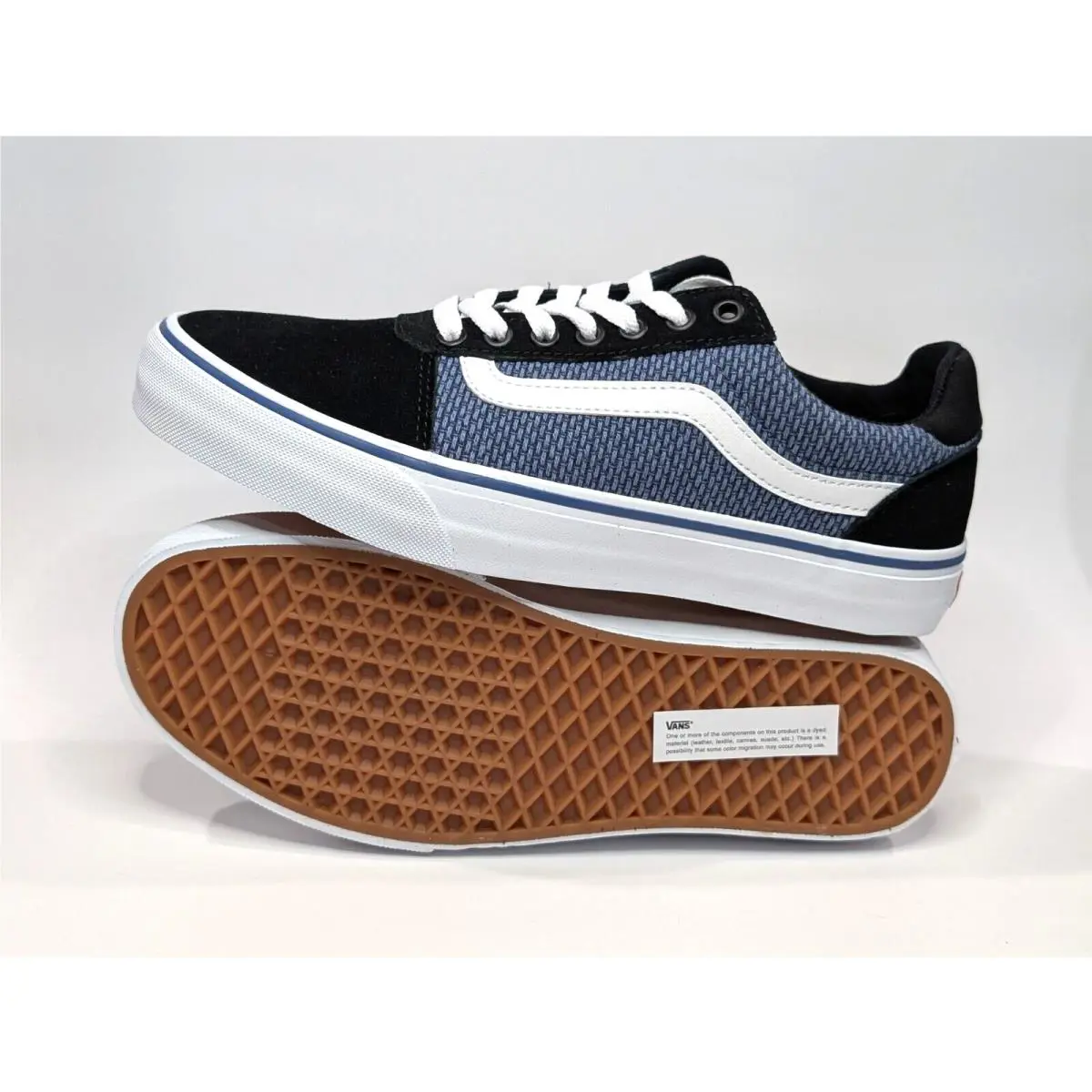 Vans shoes - Vans Ward Deluxe - Ward Deluxe - VN000CT2D89 - Black/Blue 2