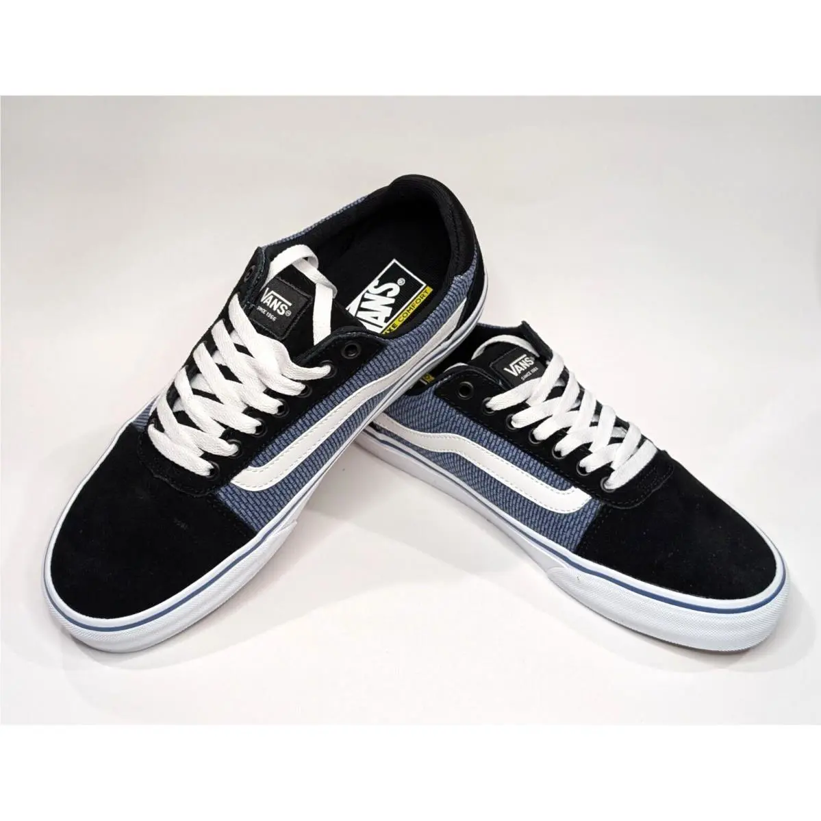 Vans shoes - Vans Ward Deluxe - Ward Deluxe - VN000CT2D89 - Black/Blue 7