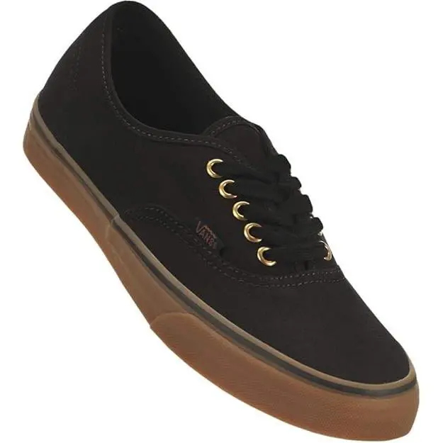 Vans shoes - VANS Authentic - Authentic - VN000TSVBXH - Black/Rubber 3