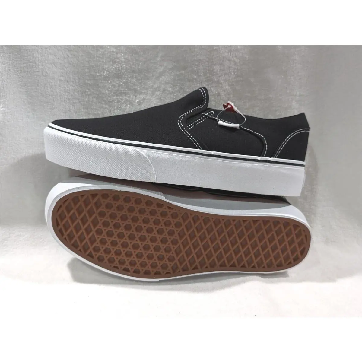 Vans shoes - VANS Asher Platform - Asher Platform - VN0A3WMM3SY - Black 0