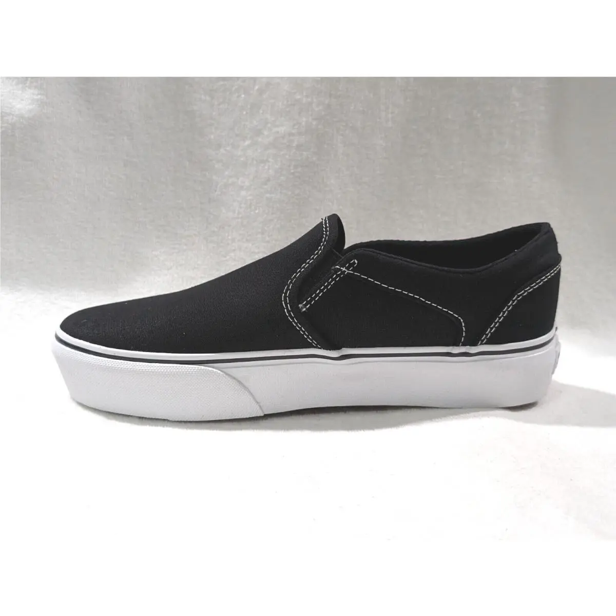 Vans shoes - VANS Asher Platform - Asher Platform - VN0A3WMM3SY - Black 5