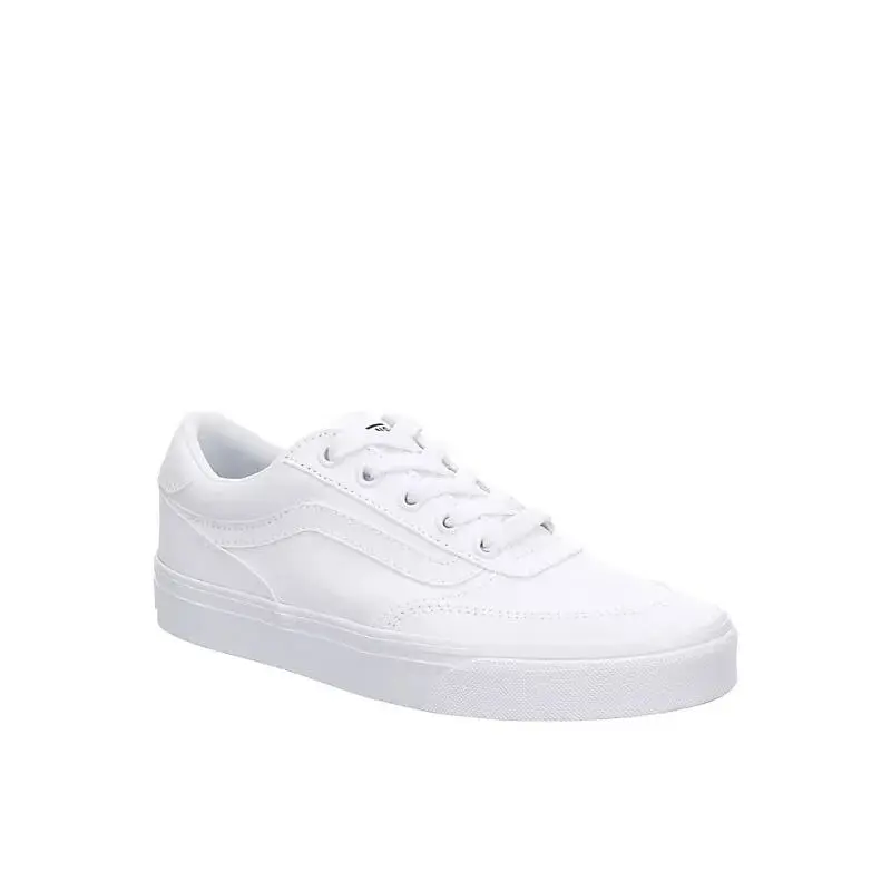 Vans Brooklyn Waffle Women`s Skate Shoes Sneakers Casual Canvas - White