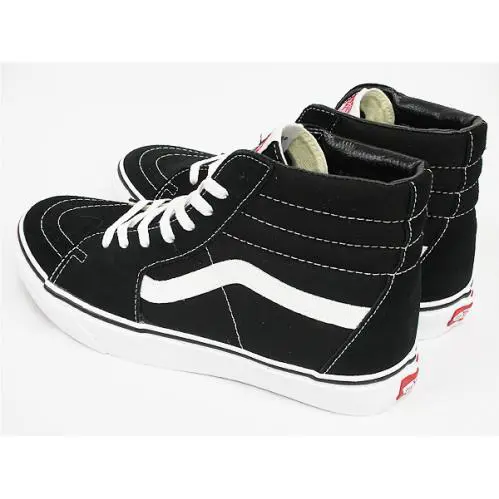 Vans shoes - VANS Sk8-Hi - SK8HI - Black/White 3