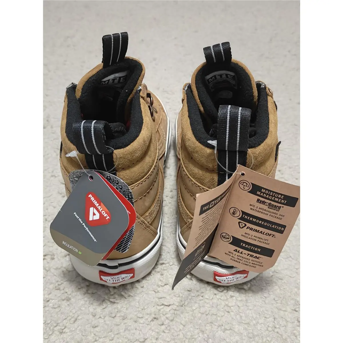 Vans shoes - VANS Sk8-Hi MTE 2 - MTE - VN0009QMJM9 - Brown 2