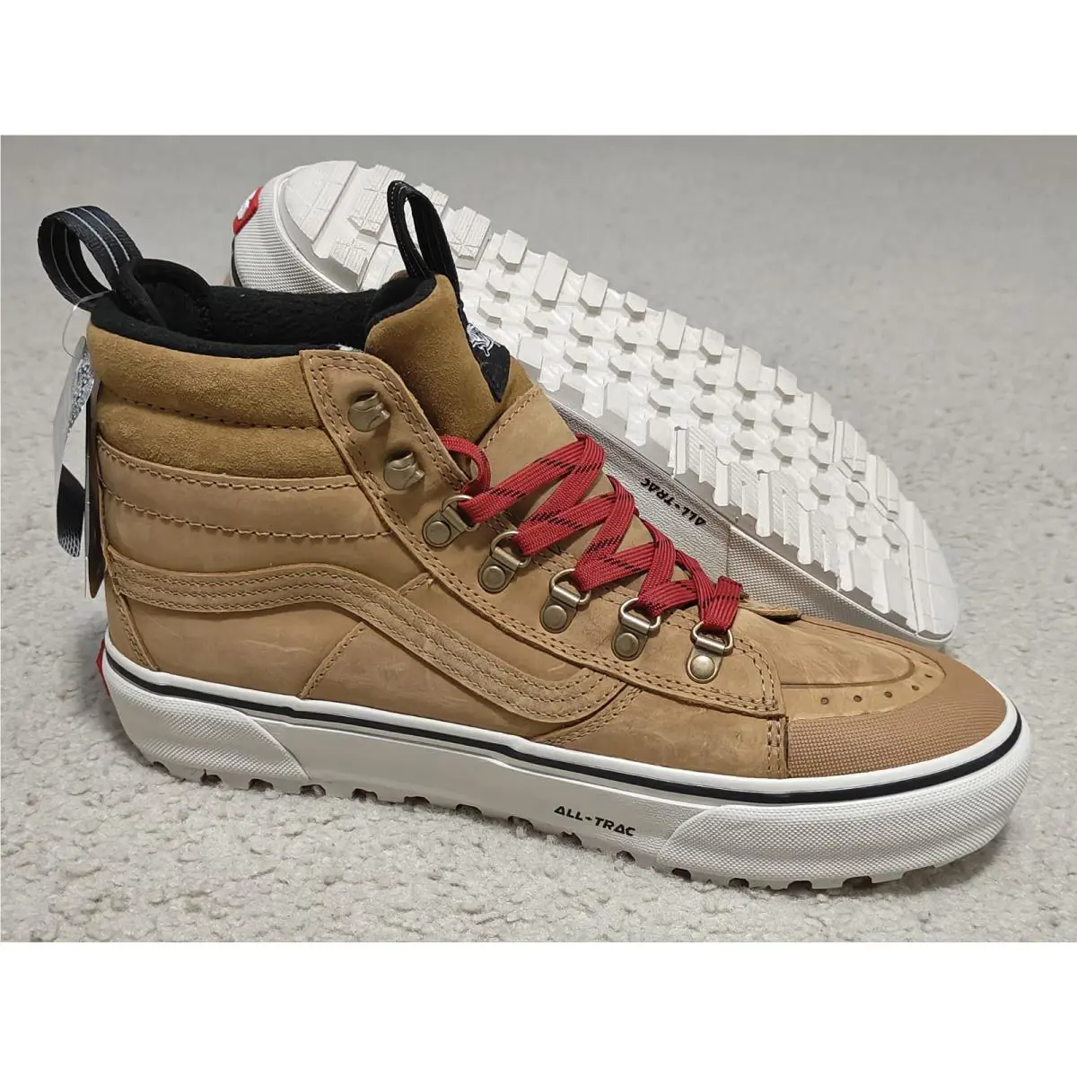 Vans shoes - VANS Sk8-Hi MTE 2 - MTE - VN0009QMJM9 - Brown 7