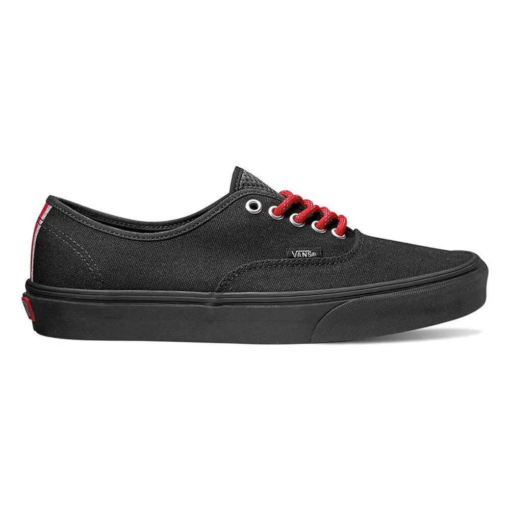 Vans shoes - U AUTHENTIC - AUTHENTIC - (OTW Webbing ) Black / Red / Reflective 0