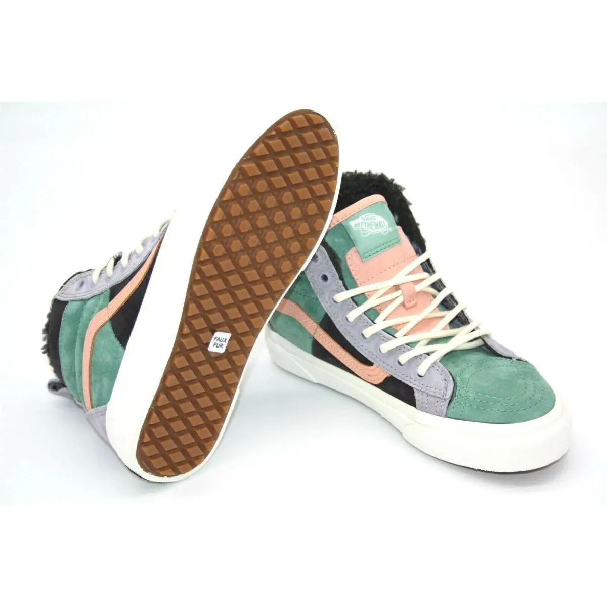 Vans shoes - Vans Sk8-Hi Mte - Mte - VN0A3DQ5TU7 - Creme/Dark Menthe/Obsidian 7