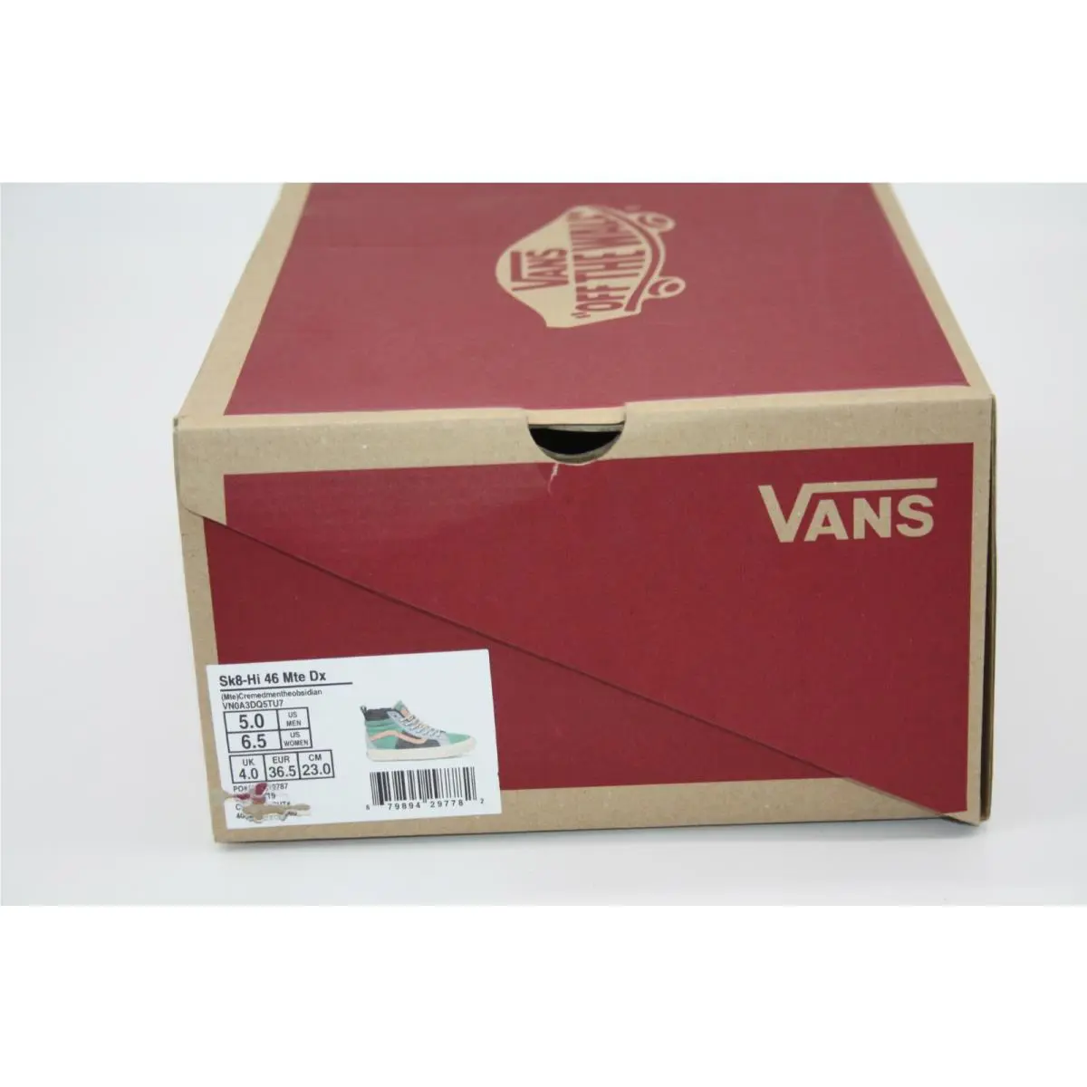 Vans shoes - Vans Sk8-Hi Mte - Mte - VN0A3DQ5TU7 - Creme/Dark Menthe/Obsidian 13