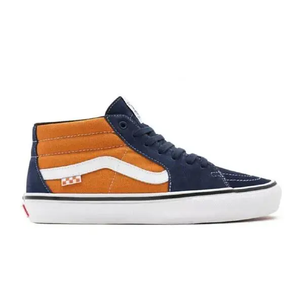 Vans Skate Grosso Mid - Navy/orange - Navy/Orange