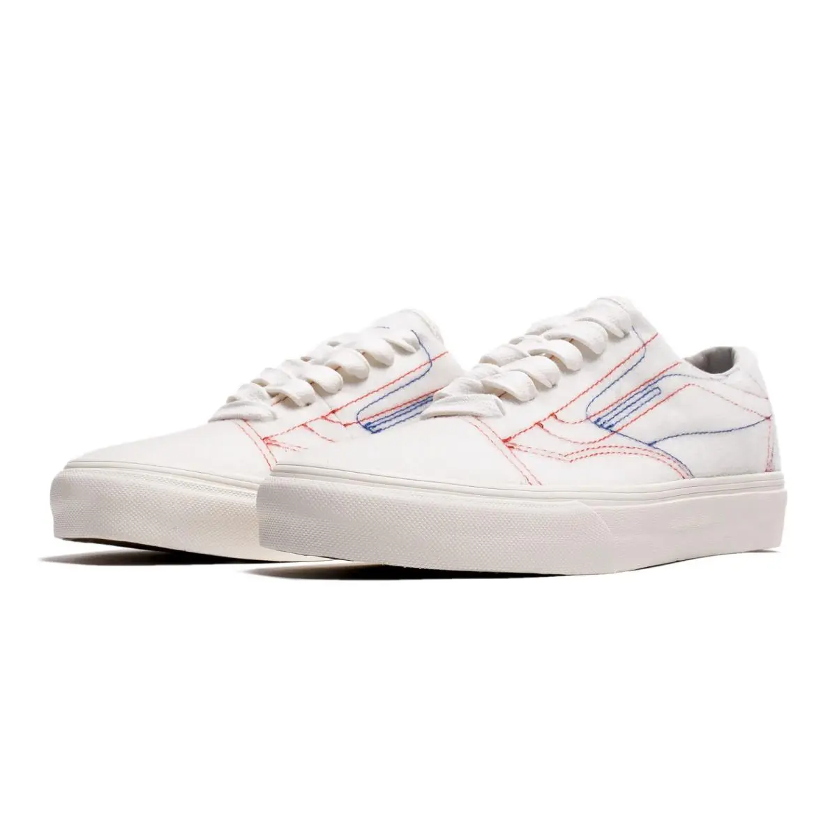 Vans shoes - VANS Sk8-Low - VN0A4UX617O - Marshmallow/Multi-Color 0