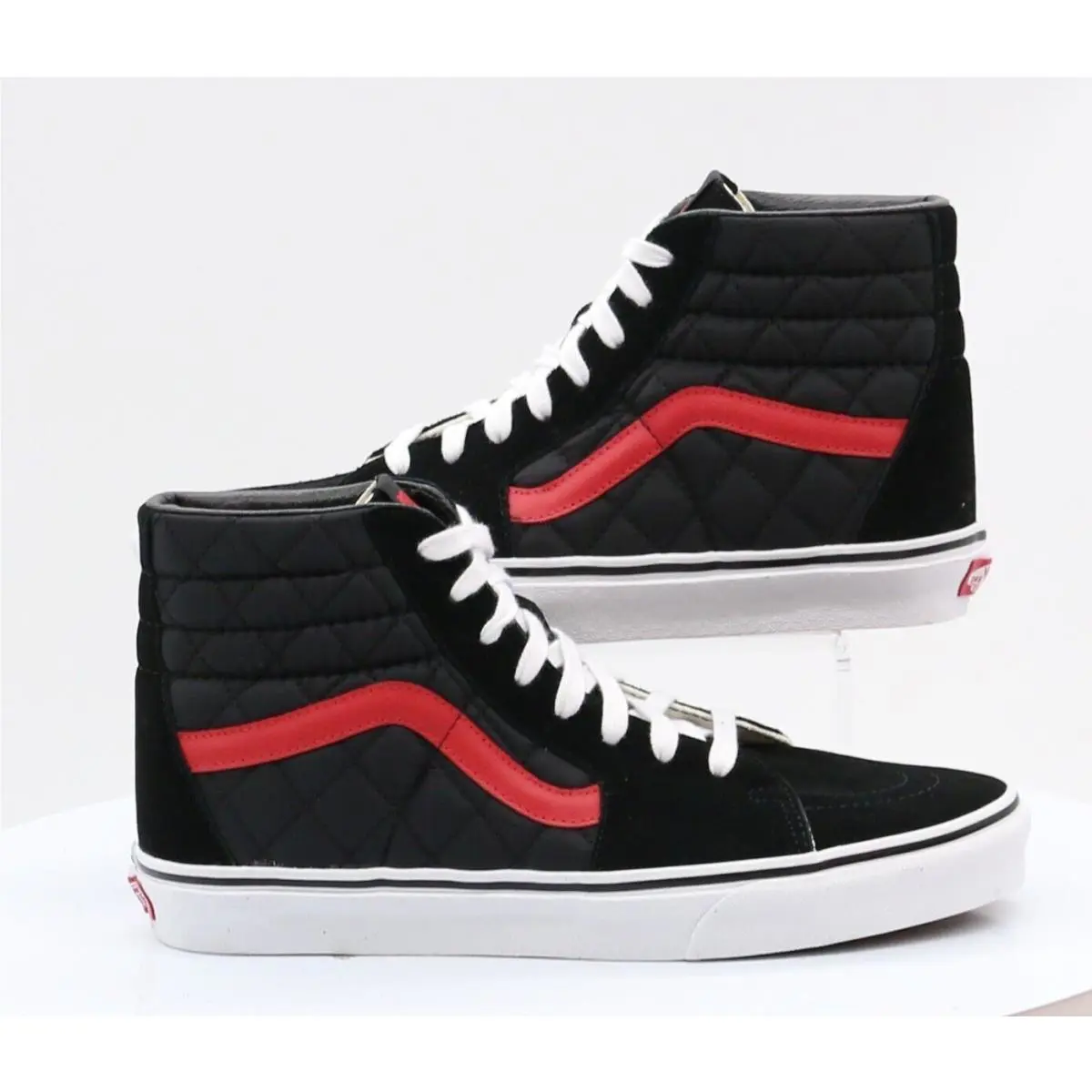 Vans shoes - VANS Sk8-Hi - VN0A4BV6458 - BLACK/RED 0
