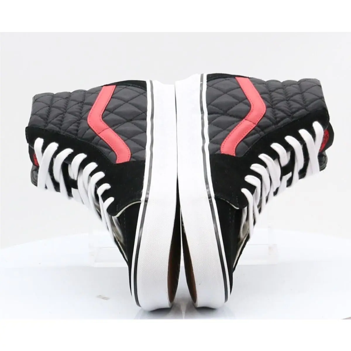 Vans shoes - VANS Sk8-Hi - VN0A4BV6458 - BLACK/RED 1
